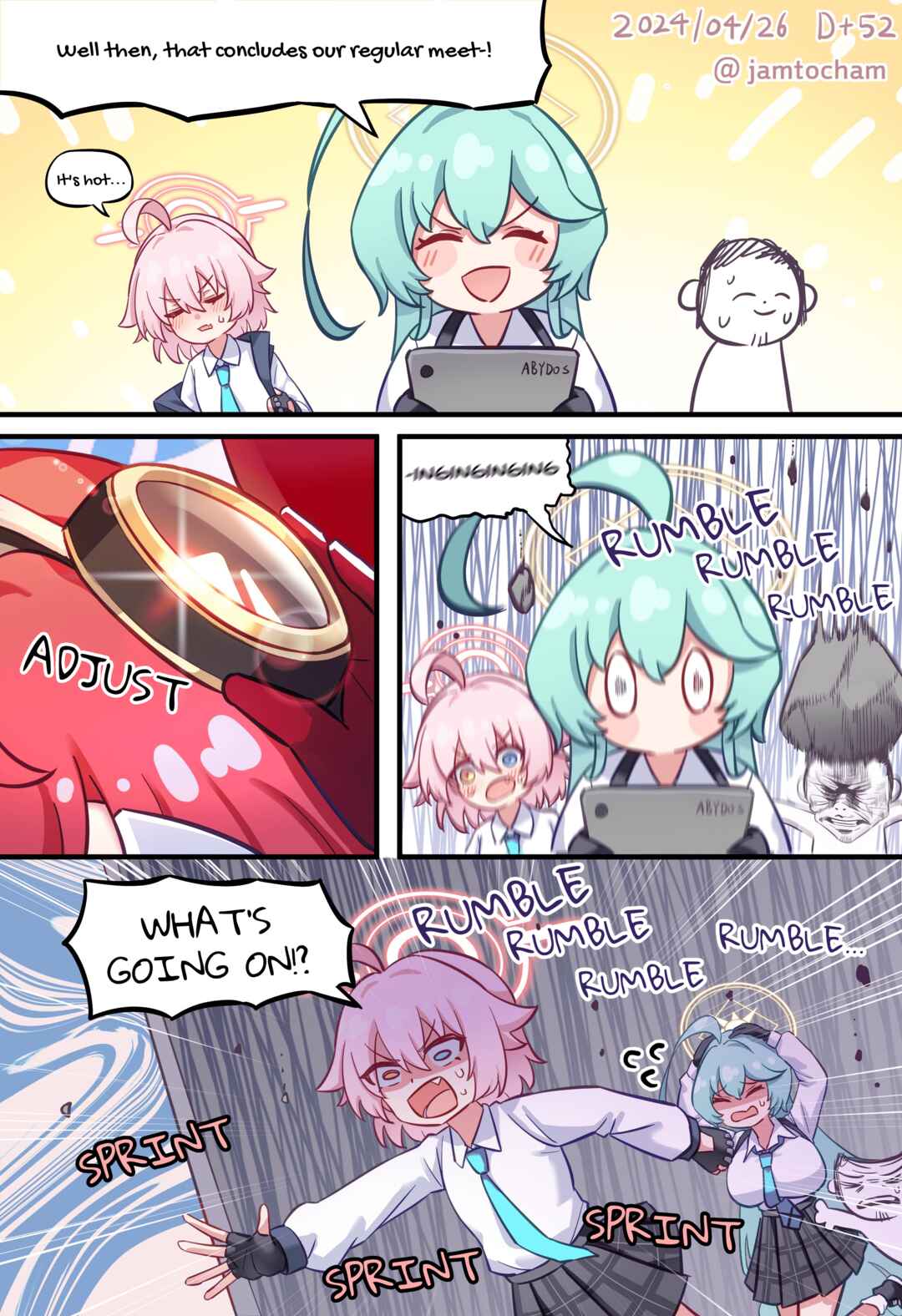 Blue Archive - 1 Hoshino a Day (Doujinshi) Chapter 1 Hoshino a Day - Season 1 FULL (Day 1-1... - Page 45