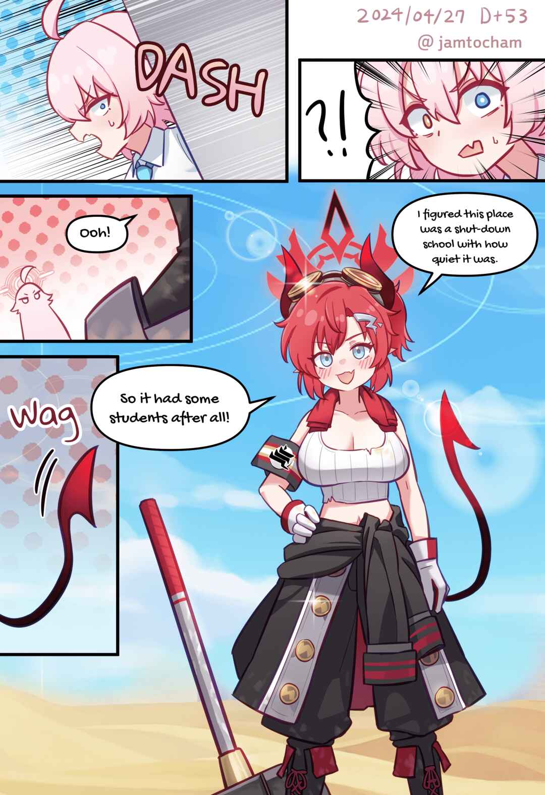 Blue Archive - 1 Hoshino a Day (Doujinshi) Chapter 1 Hoshino a Day - Season 1 FULL (Day 1-1... - Page 46