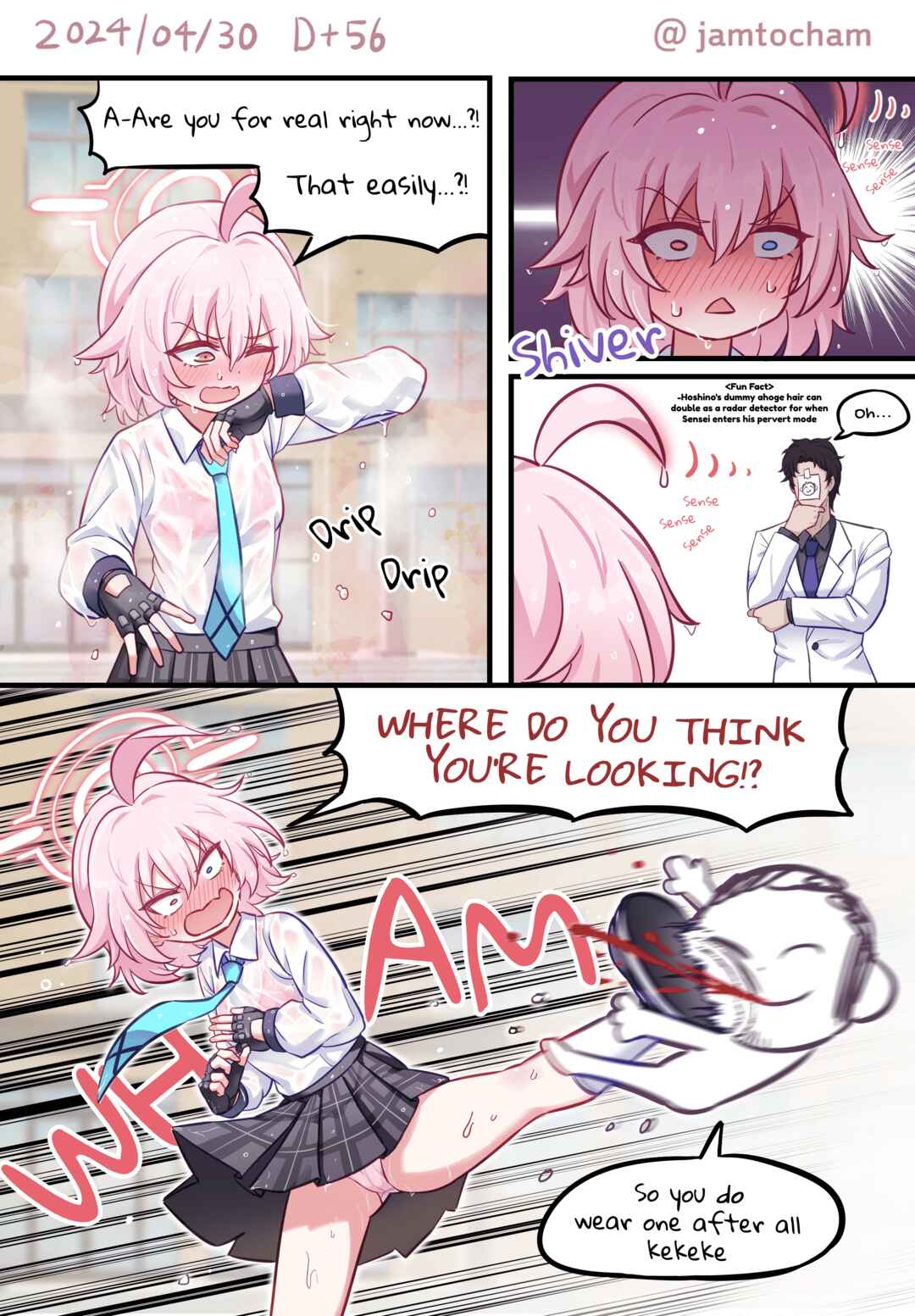 Blue Archive - 1 Hoshino a Day (Doujinshi) Chapter 1 Hoshino a Day - Season 1 FULL (Day 1-1... - Page 49