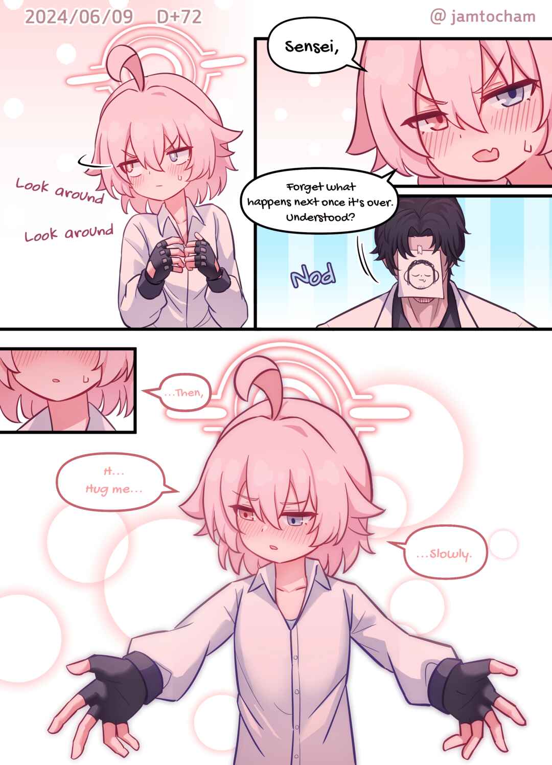 Blue Archive - 1 Hoshino a Day (Doujinshi) Chapter 1 Hoshino a Day - Season 1 FULL (Day 1-1... - Page 65