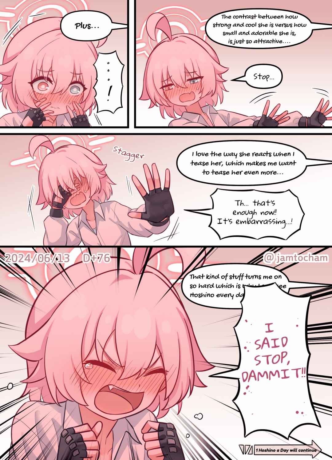 Blue Archive - 1 Hoshino a Day (Doujinshi) Chapter 1 Hoshino a Day - Season 1 FULL (Day 1-1... - Page 69