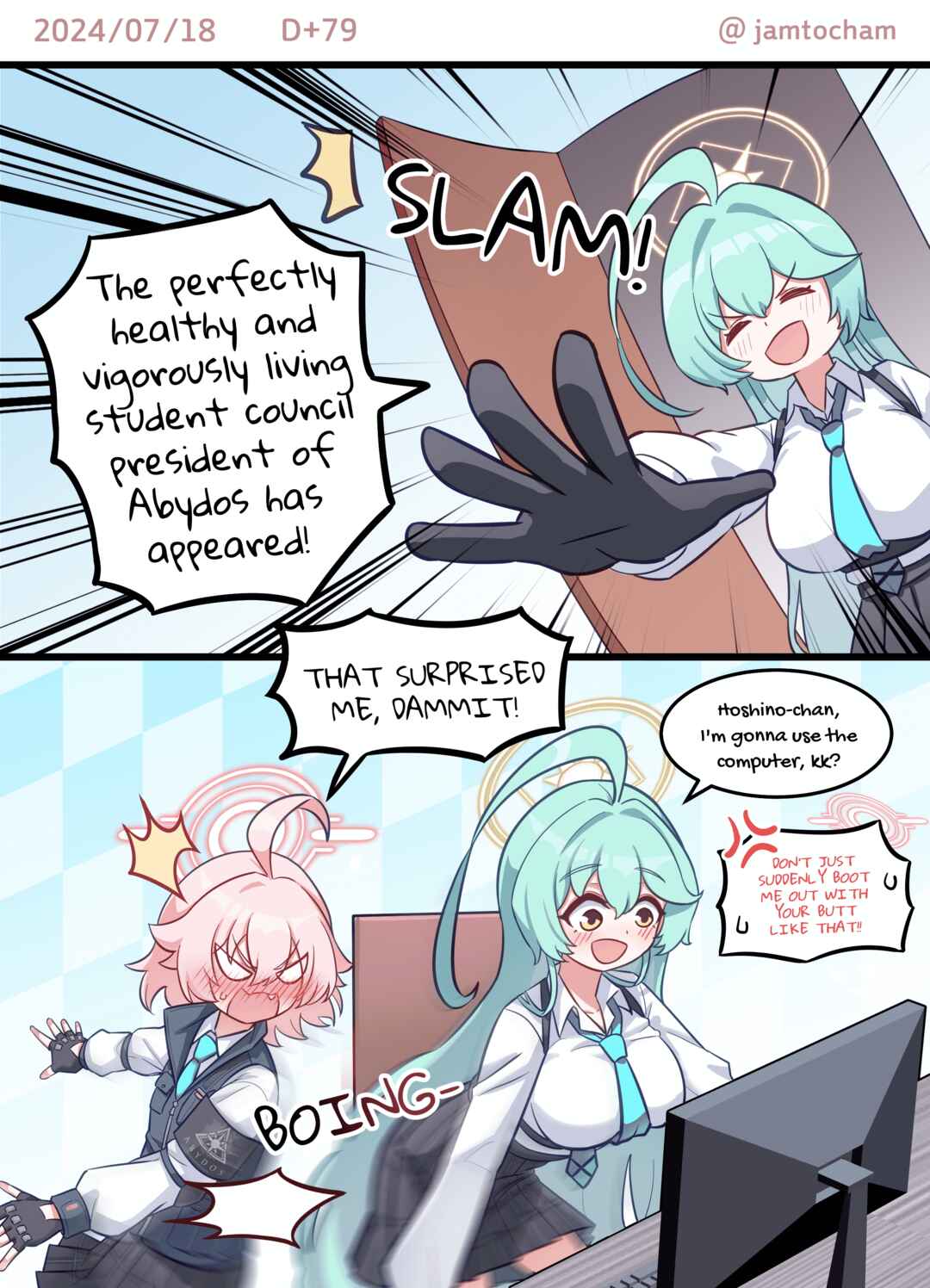 Blue Archive - 1 Hoshino a Day (Doujinshi) Chapter 1 Hoshino a Day - Season 1 FULL (Day 1-1... - Page 72