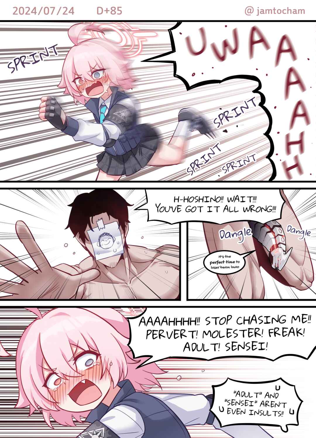 Blue Archive - 1 Hoshino a Day (Doujinshi) Chapter 1 Hoshino a Day - Season 1 FULL (Day 1-1... - Page 78