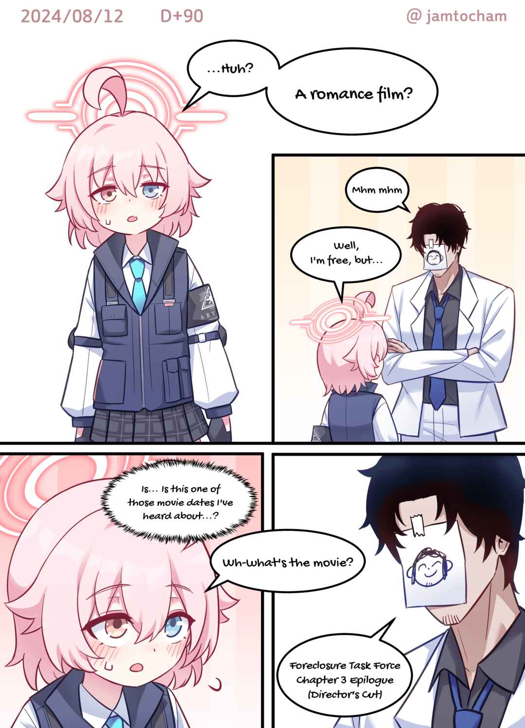 Blue Archive - 1 Hoshino a Day (Doujinshi) Chapter 1 Hoshino a Day - Season 1 FULL (Day 1-1... - Page 83