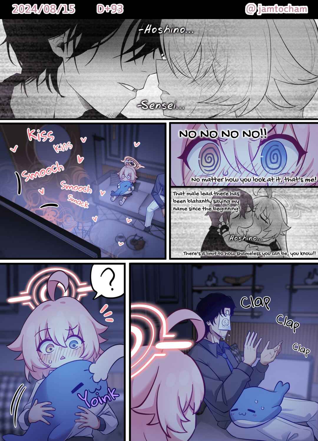 Blue Archive - 1 Hoshino a Day (Doujinshi) Chapter 1 Hoshino a Day - Season 1 FULL (Day 1-1... - Page 86