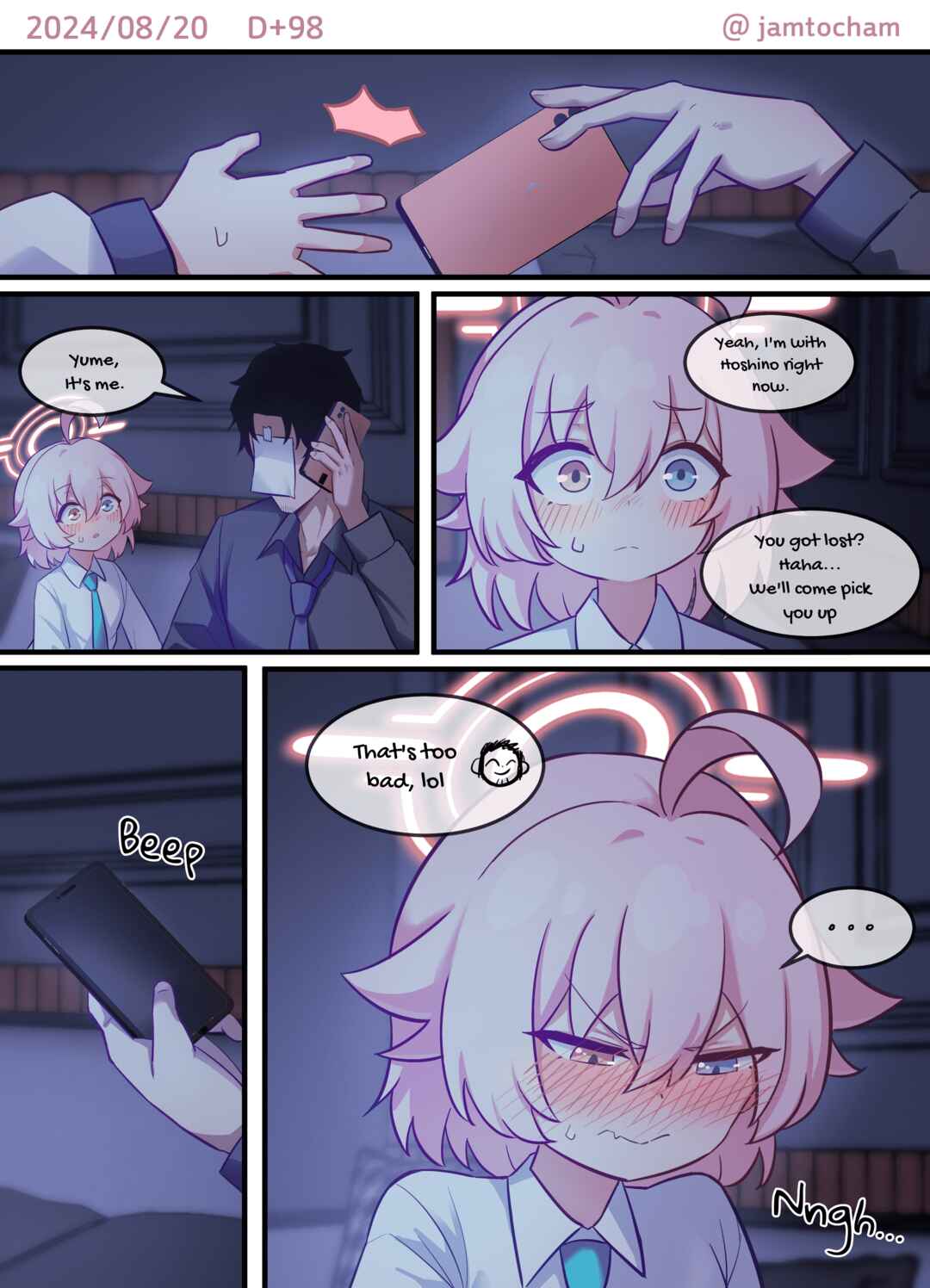 Blue Archive - 1 Hoshino a Day (Doujinshi) Chapter 1 Hoshino a Day - Season 1 FULL (Day 1-1... - Page 91