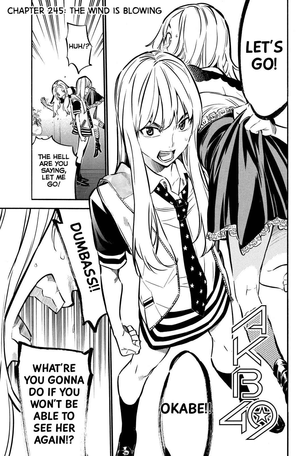 AKB49: Ren'ai Kinshi Jourei Chapter 245 - Page 1