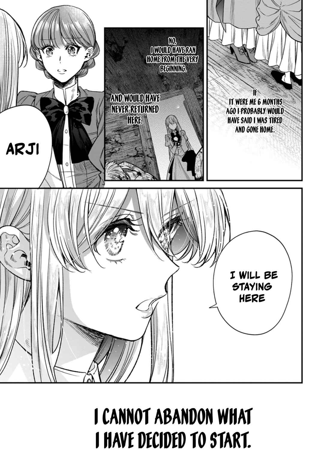 Me no Mae no Sangeki de Zense wo Omoidashitakedo, Amarini mo Mondai Yamazumi de Ippai Ippaidesu. Chapter 2 - Page 33