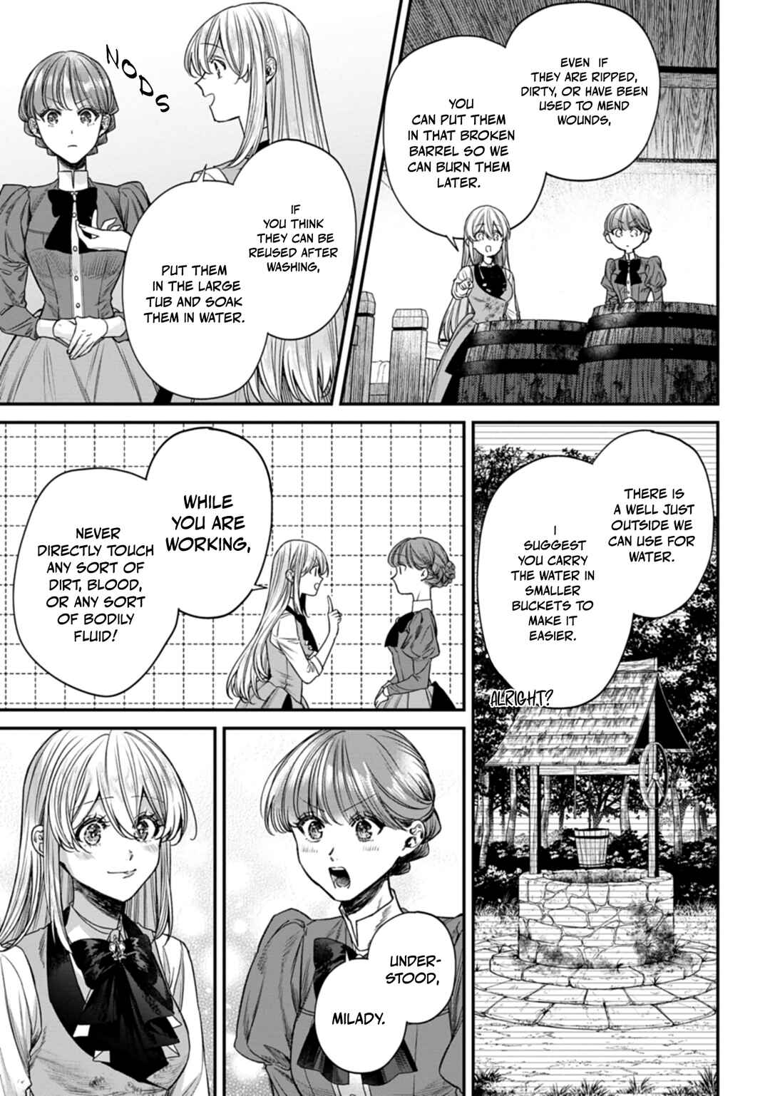 Me no Mae no Sangeki de Zense wo Omoidashitakedo, Amarini mo Mondai Yamazumi de Ippai Ippaidesu. Chapter 2 - Page 5
