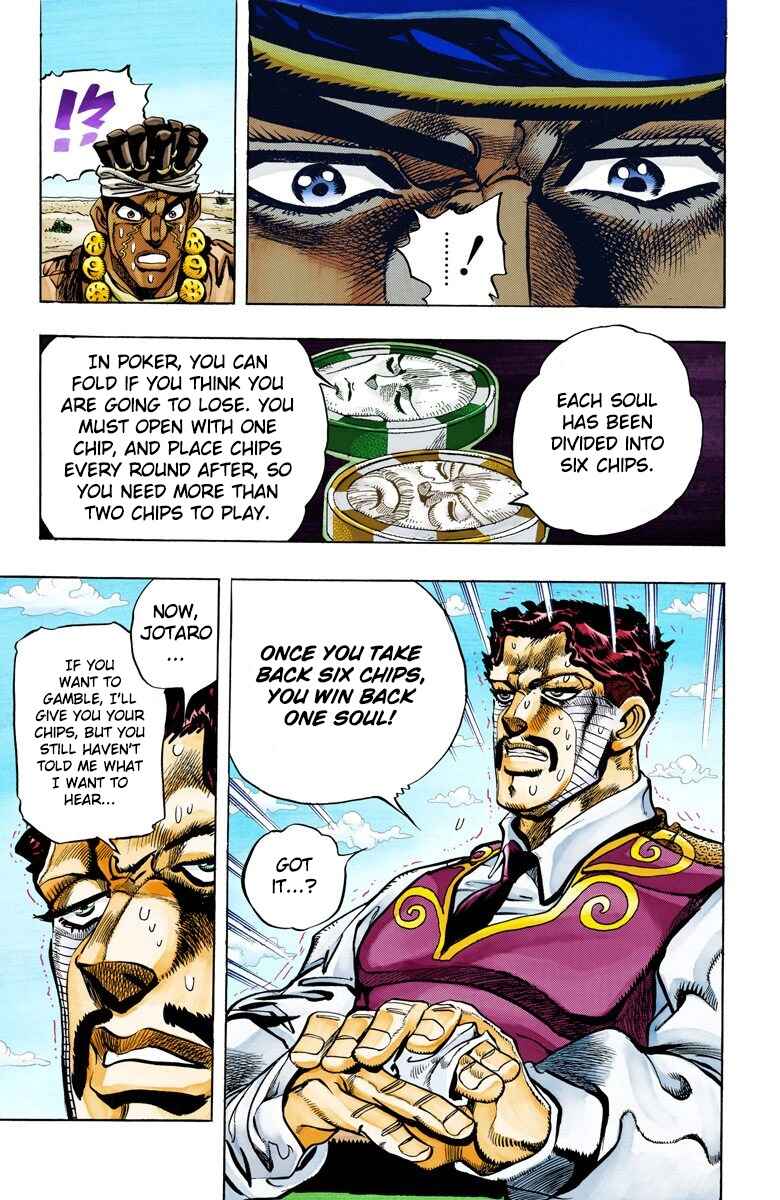 JoJo no Kimyou na Bouken: Part 3 - Stardust Crusaders Color-ban Chapter 101 - Page 16