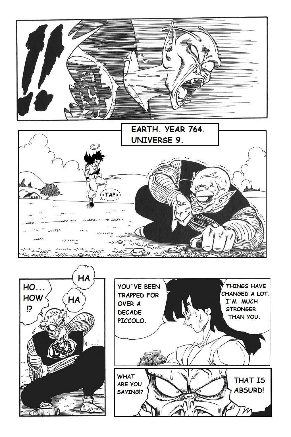 Dragon ball An Earth without Goku Chapter 45 - Page 2