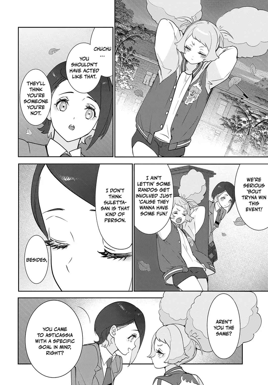 Kidou Senshi Gundam: Suisei no Majo - Seishun Frontier Chapter 3.2 - Page 13