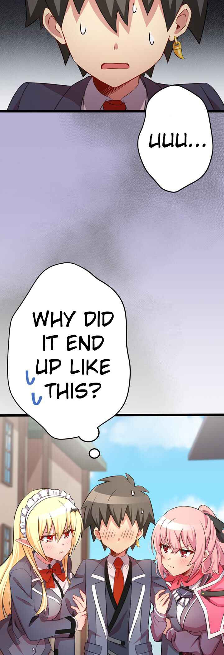 Maou to Ryuuou ni Sodaterareta Shounen wa Gakuen Seikatsu wo Musou suru You desu Chapter 36 - Page 2