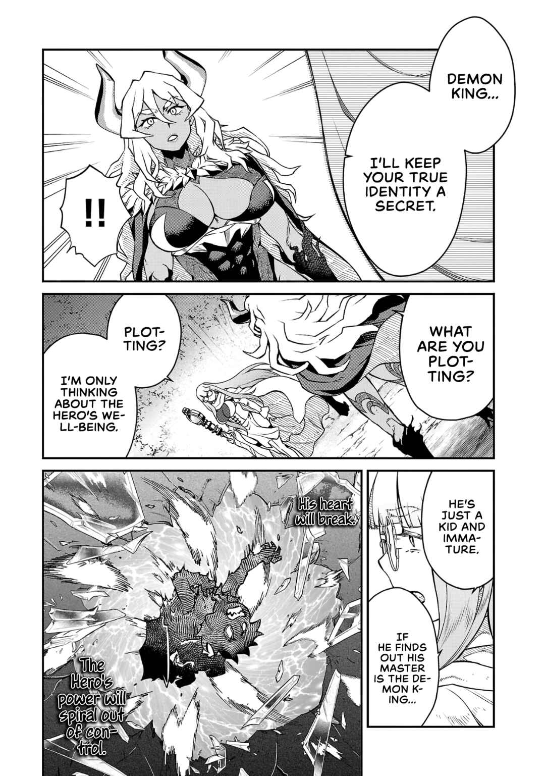 Onnamaou-sama wa Yuusha-kun o Taosenai. Chapter 13 - Page 4