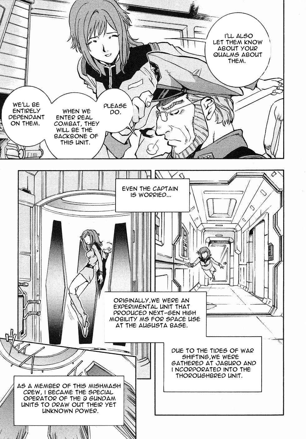 Mobile Suit Gundam Gaiden REBELLION: Space, at the End of a Flash... Chapter 1 - Page 11