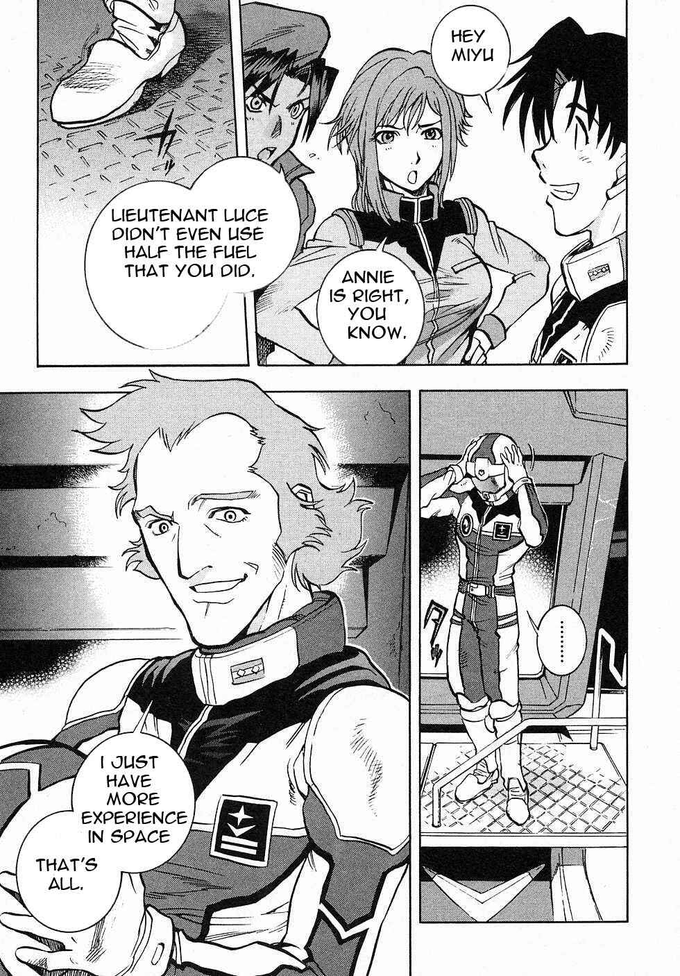 Mobile Suit Gundam Gaiden REBELLION: Space, at the End of a Flash... Chapter 1 - Page 17