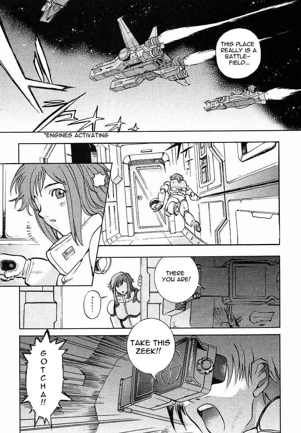 Mobile Suit Gundam Gaiden REBELLION: Space, at the End of a Flash... Chapter 1 - Page 27