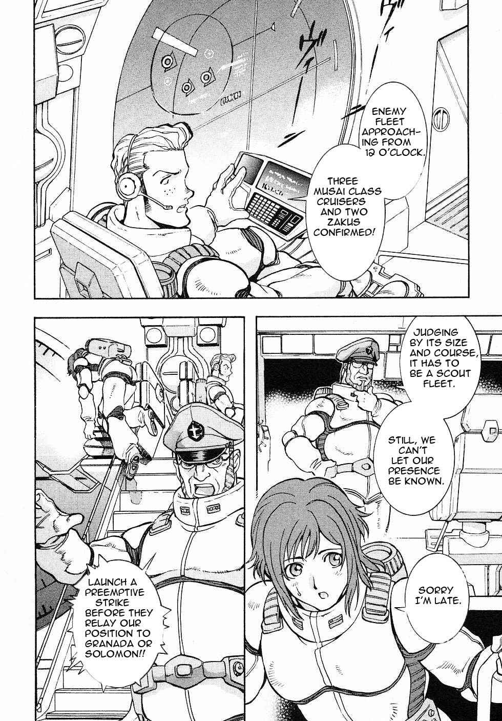 Mobile Suit Gundam Gaiden REBELLION: Space, at the End of a Flash... Chapter 1 - Page 30