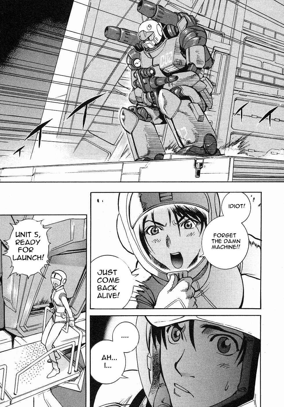 Mobile Suit Gundam Gaiden REBELLION: Space, at the End of a Flash... Chapter 1 - Page 33