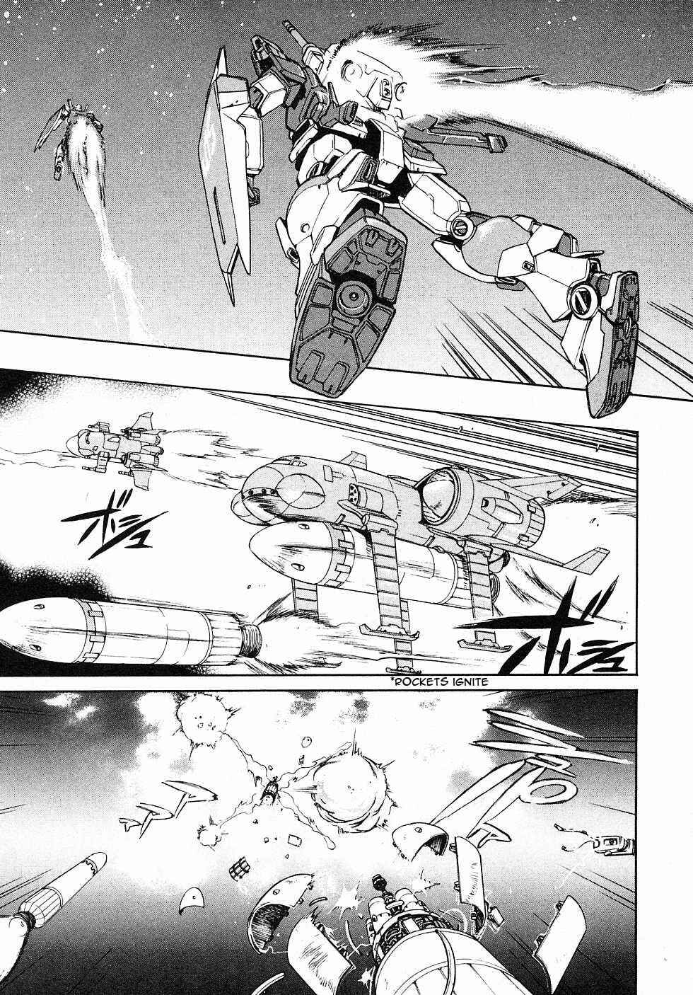 Mobile Suit Gundam Gaiden REBELLION: Space, at the End of a Flash... Chapter 1 - Page 39