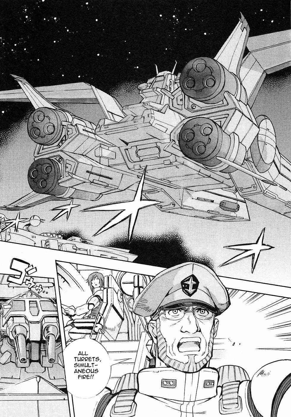 Mobile Suit Gundam Gaiden REBELLION: Space, at the End of a Flash... Chapter 1 - Page 45