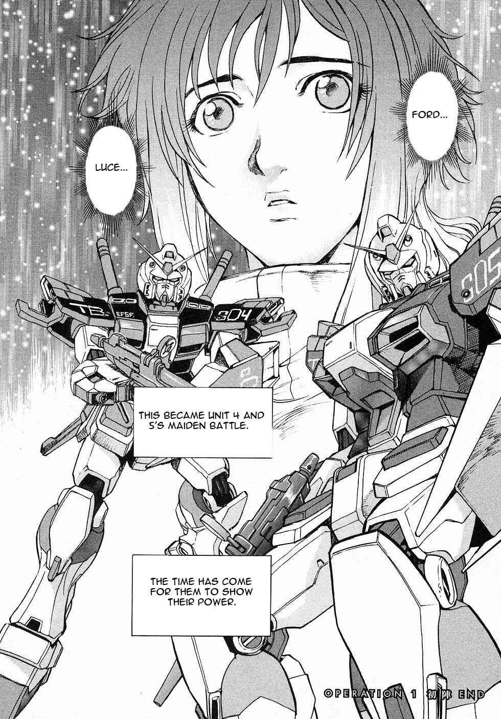 Mobile Suit Gundam Gaiden REBELLION: Space, at the End of a Flash... Chapter 1 - Page 48
