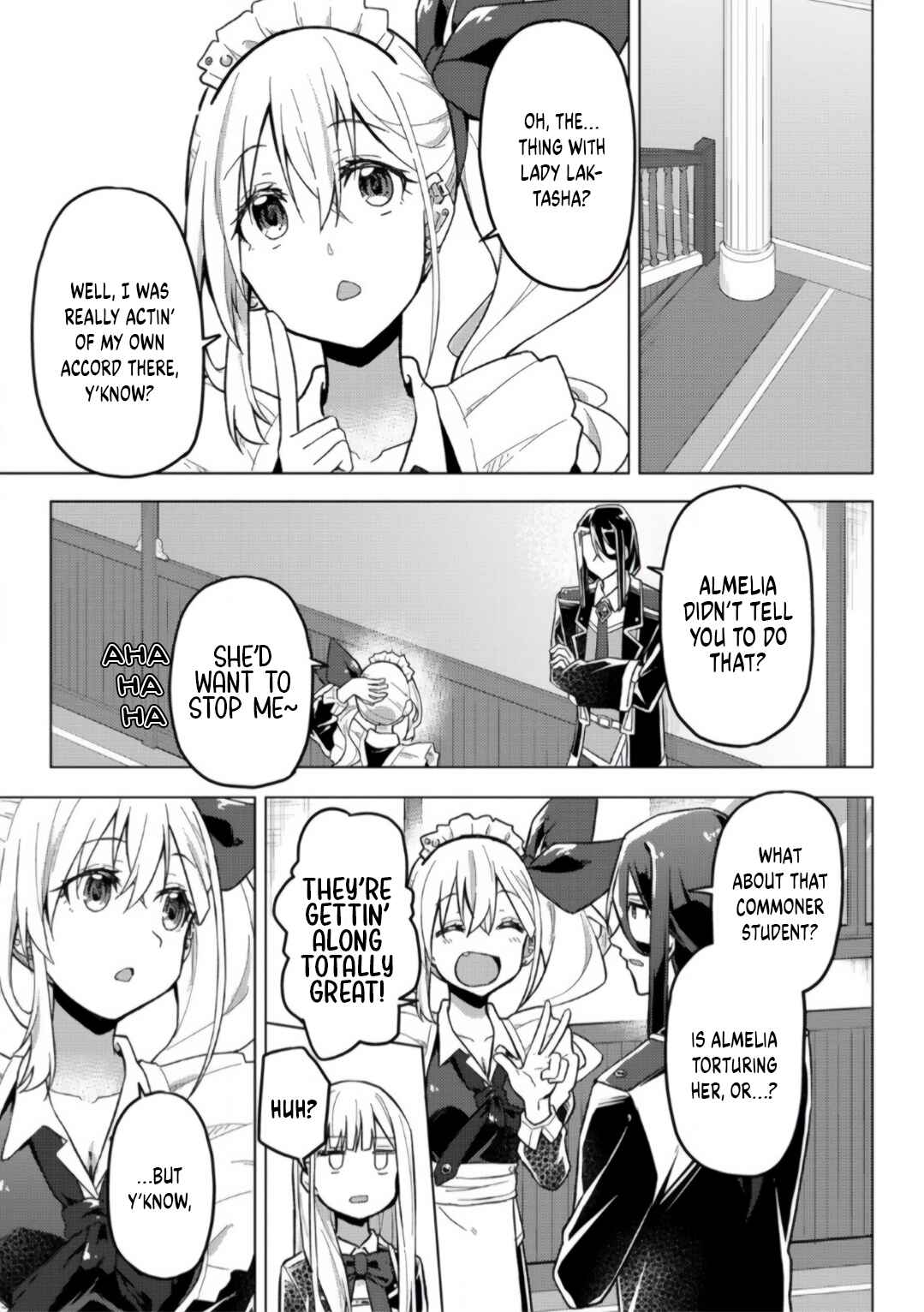 Gyaru Maid to Akuyaku Reijou: Ojou-sama no Happy End shika Katan! Chapter 7 - Page 7