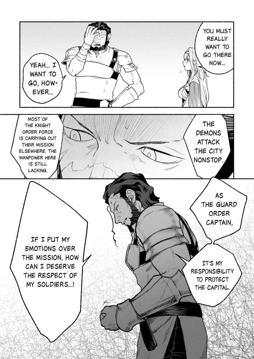 Sono Monban, Saikyou ni Tsuki: Tsuihou Sareta Bougyoryoku 9999 no Senshi, Outo no Monban to shite Musou Suru Chapter 39 - Page 6
