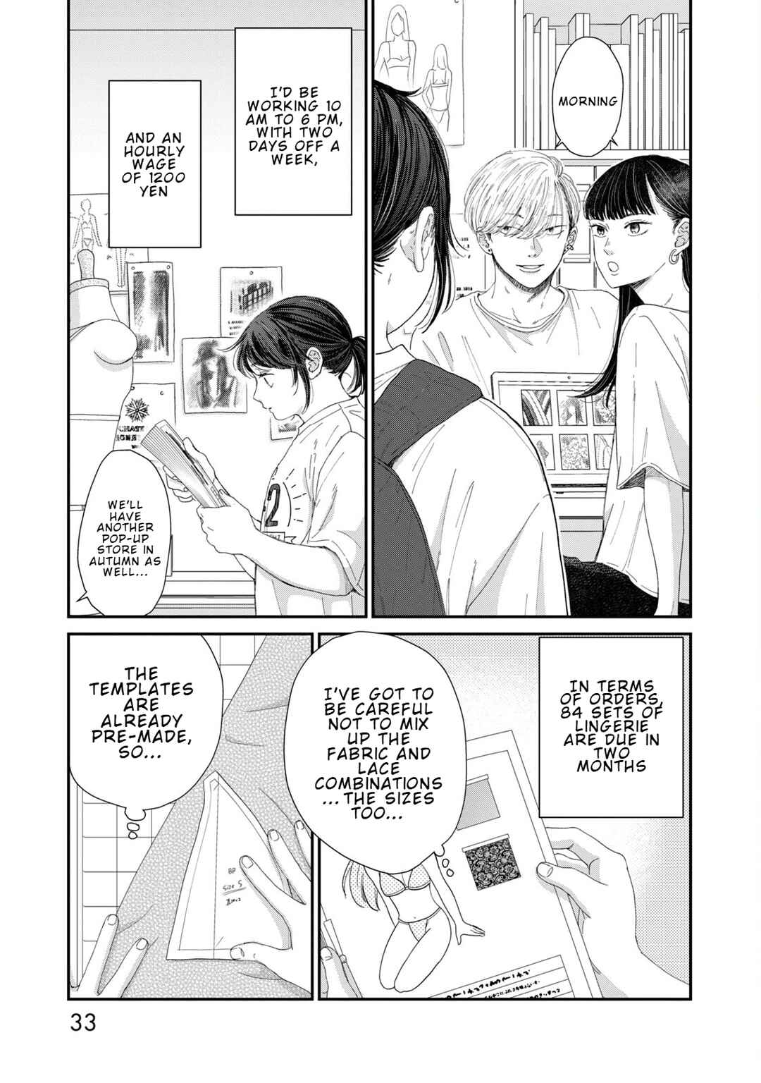 Koi wo Suru Hi no Lingerie Chapter 5 - Page 34
