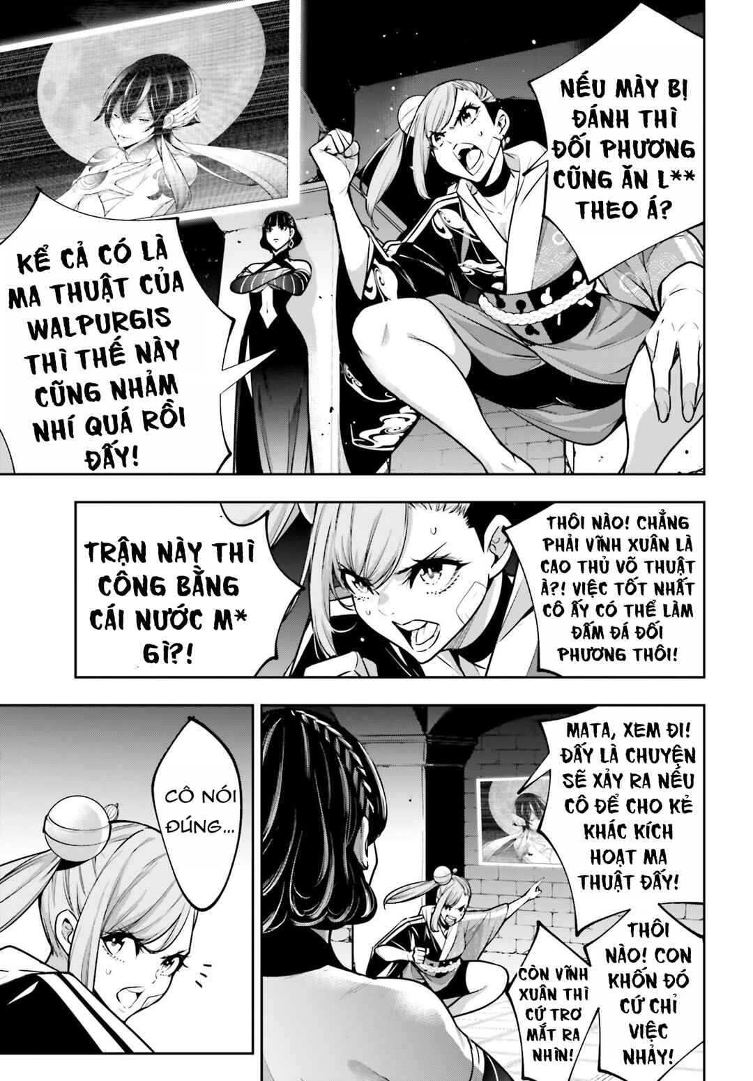 Majo Taisen - 32-nin no Isai no Majo wa Koroshiau Chapter 47 - Page 17