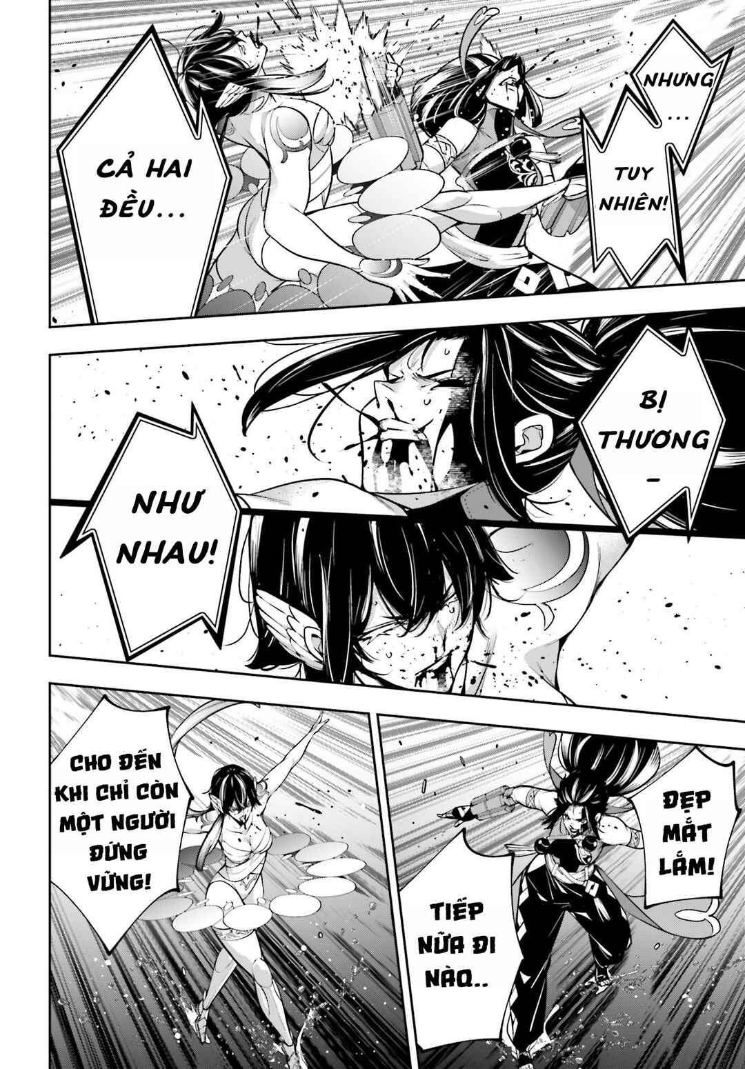 Majo Taisen - 32-nin no Isai no Majo wa Koroshiau Chapter 47 - Page 28