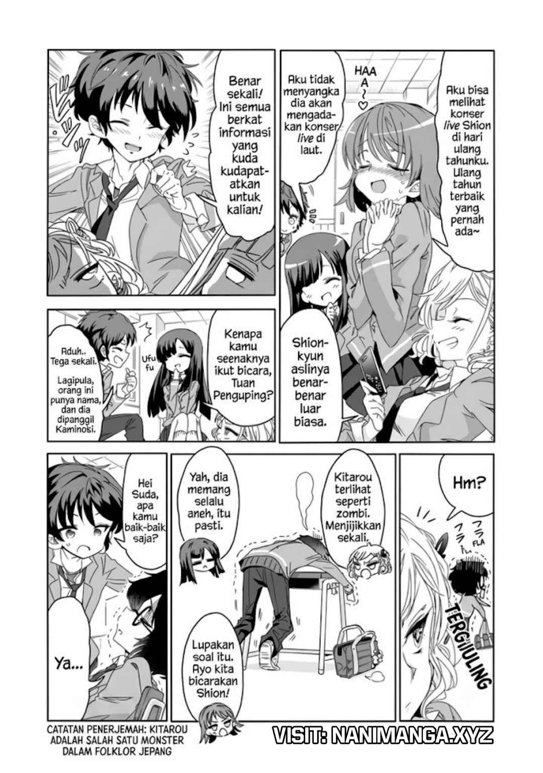 Class de In-cha no Ore ga Jitsu wa Daininki Band no Vocal na Ken Chapter 1 - Page 14