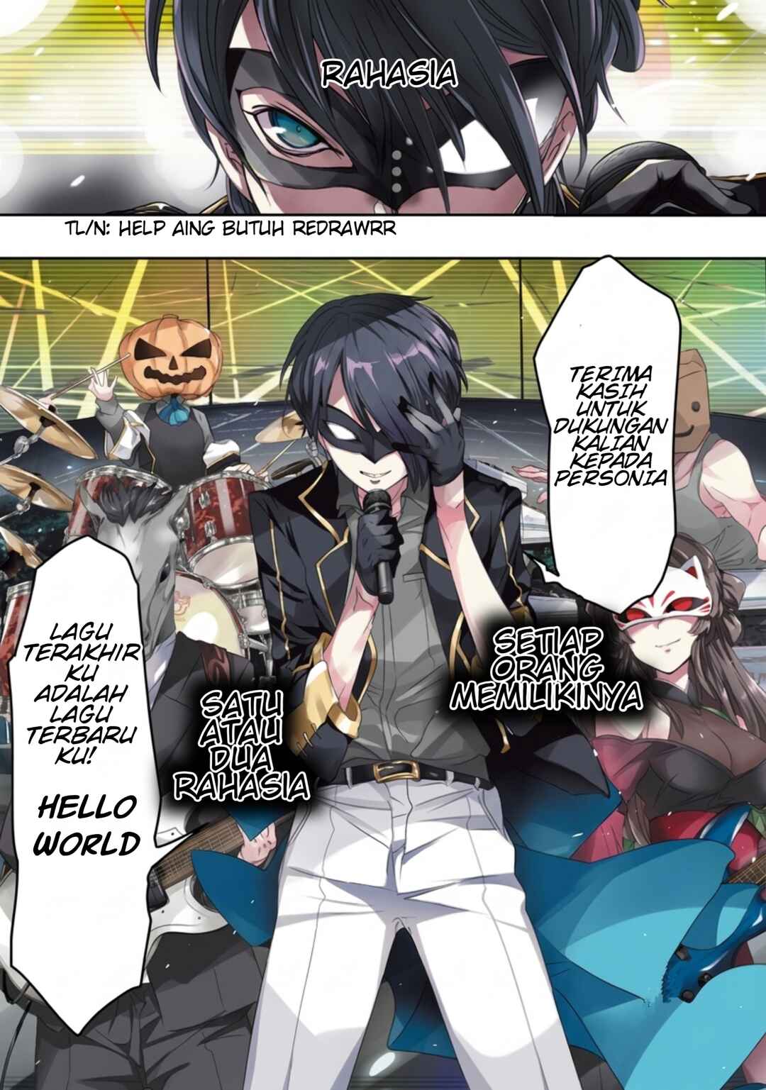 Class de In-cha no Ore ga Jitsu wa Daininki Band no Vocal na Ken Chapter 1 - Page 2