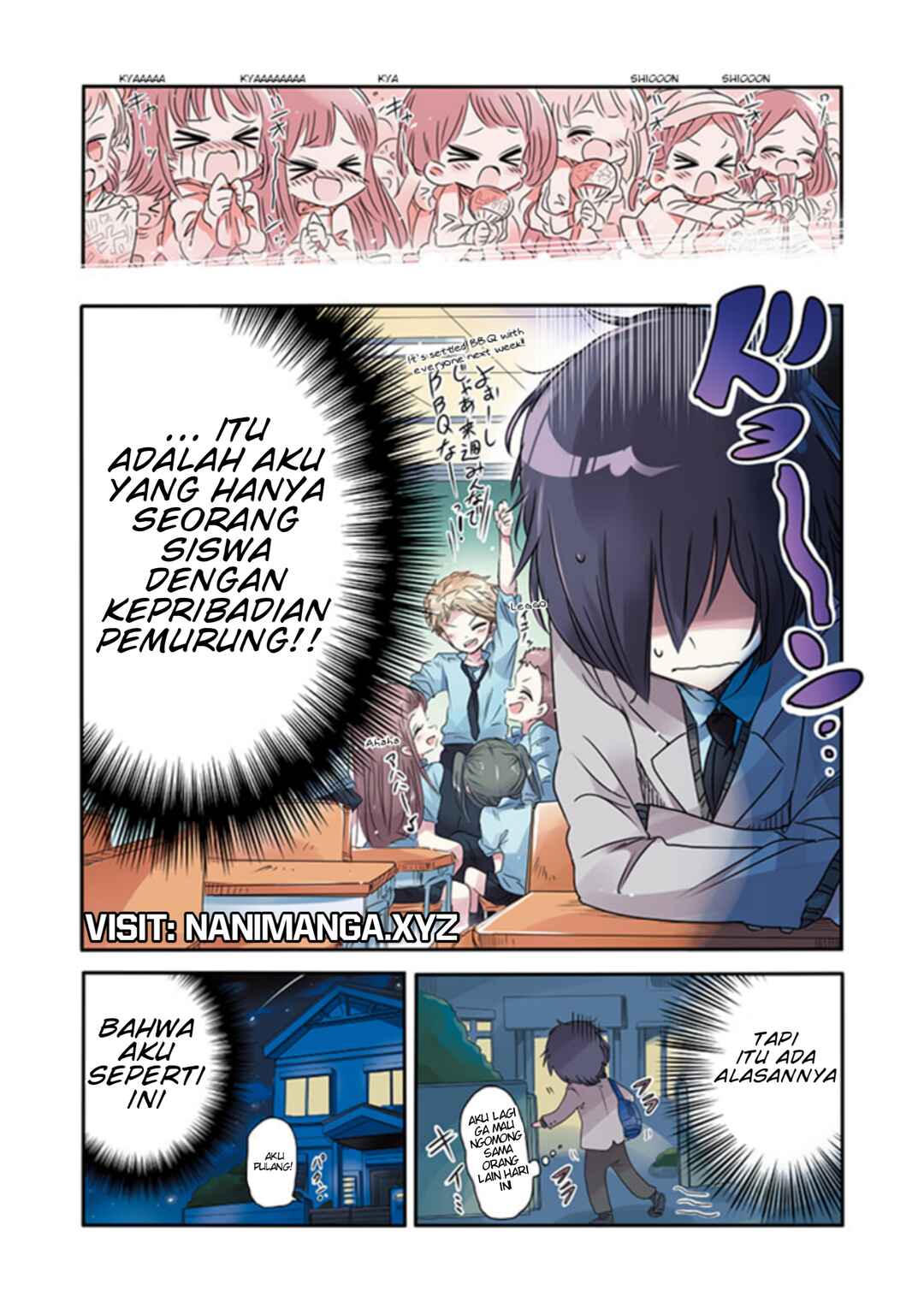 Class de In-cha no Ore ga Jitsu wa Daininki Band no Vocal na Ken Chapter 1 - Page 5