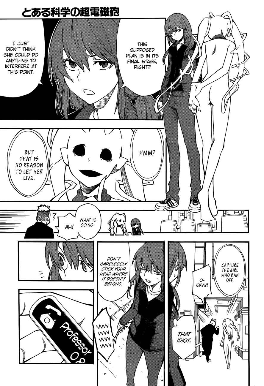 Toaru Majutsu no Index Gaiden: Toaru Kagaku no Railgun Chapter 58 - Page 17