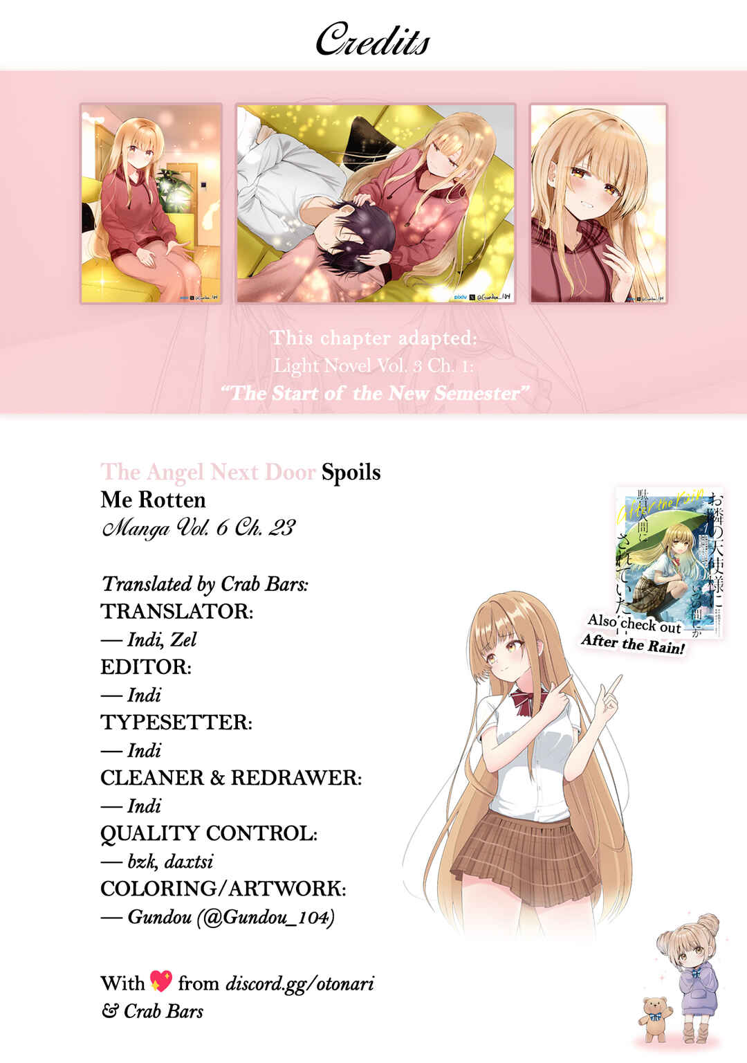Otonari no Tenshi-sama ni Itsunomanika Dame Ningen ni Sareteita Ken Chapter 23.4 - Page 10