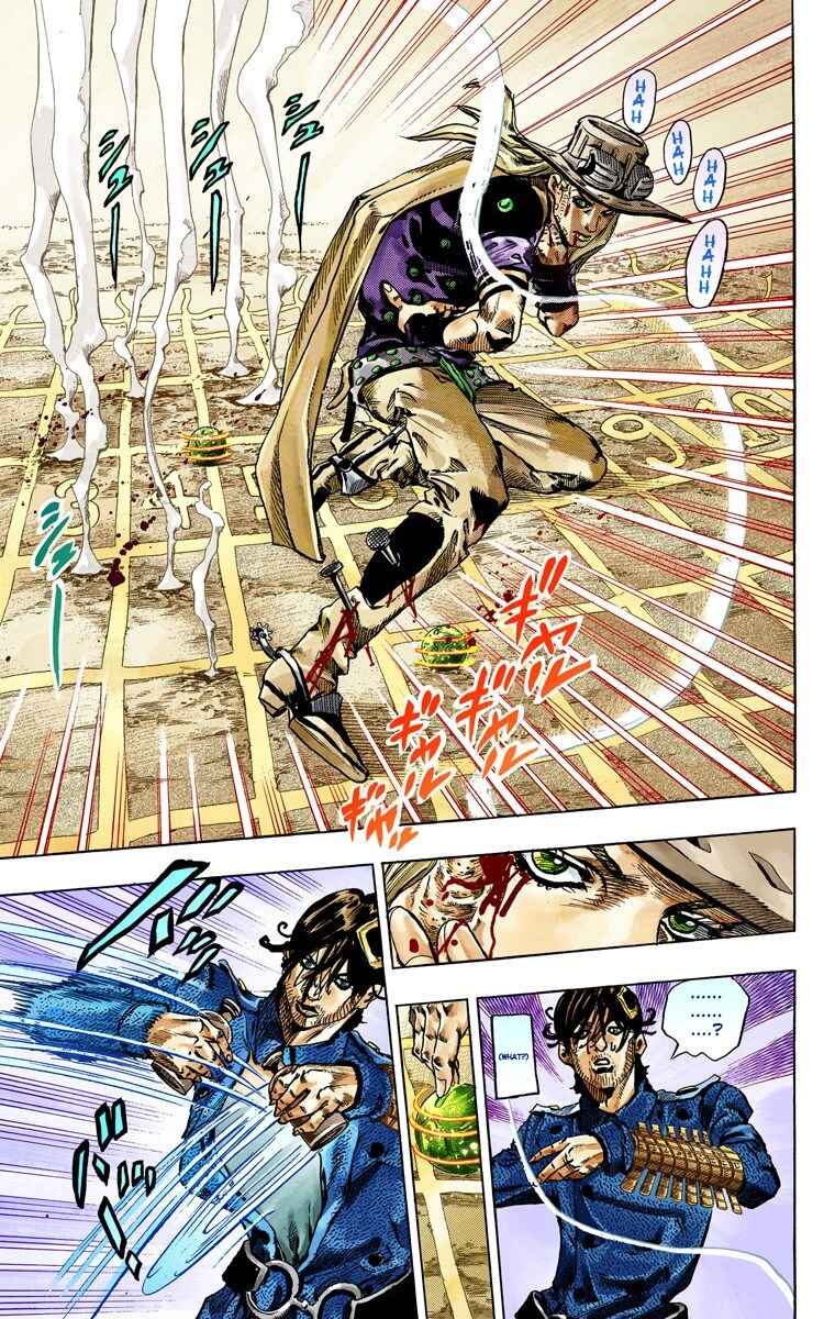 JoJo no Kimyou na Bouken: Part 7 - Steel Ball Run Color-ban Chapter 66 - Page 10