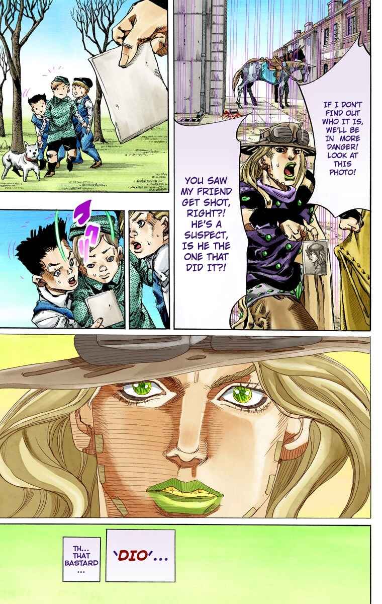 JoJo no Kimyou na Bouken: Part 7 - Steel Ball Run Color-ban Chapter 66 - Page 24