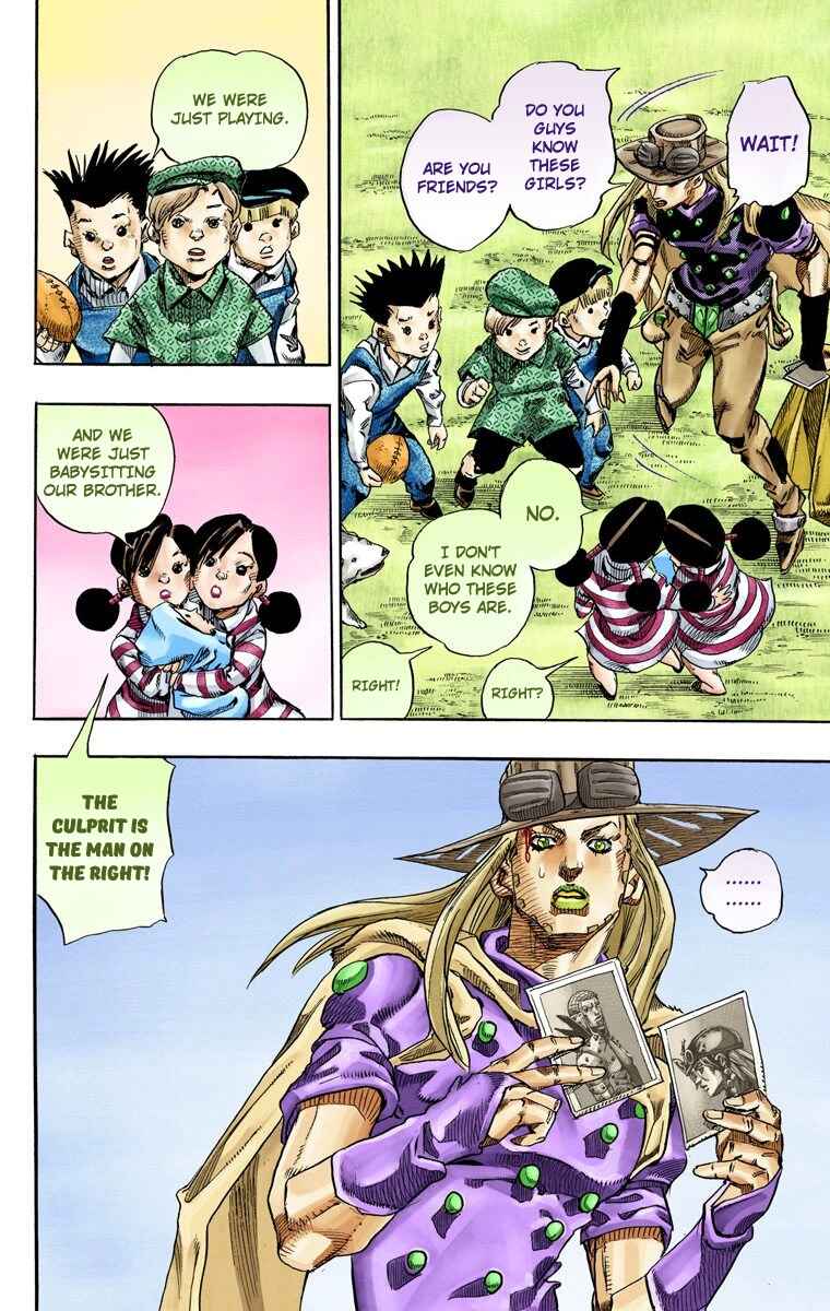 JoJo no Kimyou na Bouken: Part 7 - Steel Ball Run Color-ban Chapter 66 - Page 27