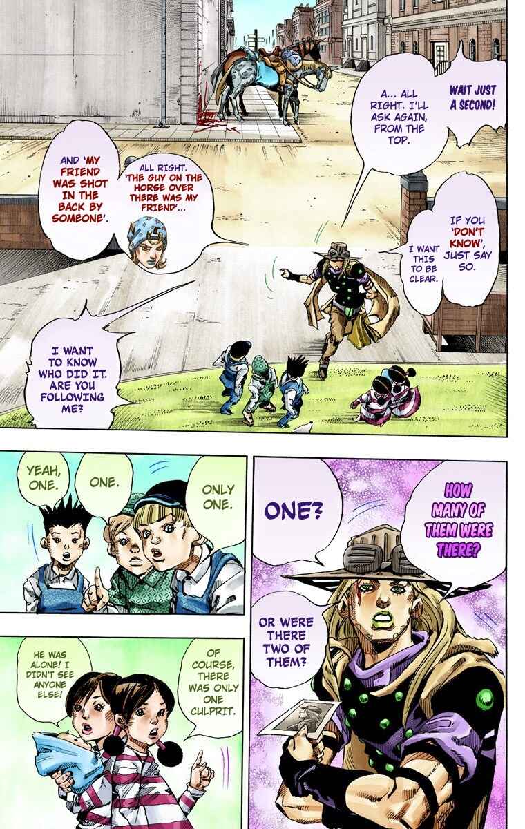 JoJo no Kimyou na Bouken: Part 7 - Steel Ball Run Color-ban Chapter 66 - Page 28
