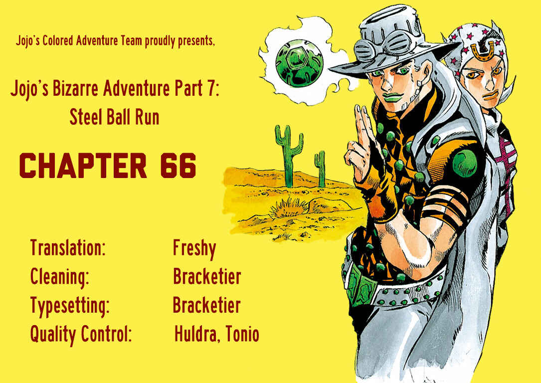 JoJo no Kimyou na Bouken: Part 7 - Steel Ball Run Color-ban Chapter 66 - Page 40