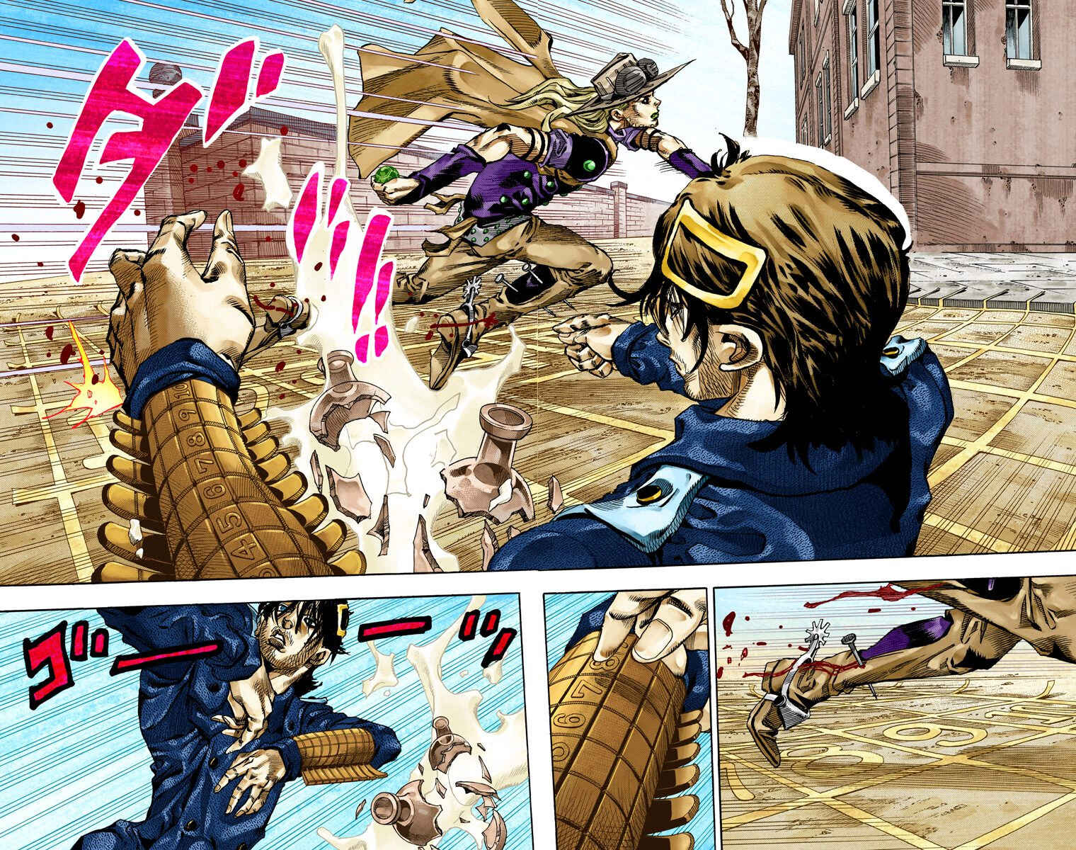 JoJo no Kimyou na Bouken: Part 7 - Steel Ball Run Color-ban Chapter 66 - Page 6