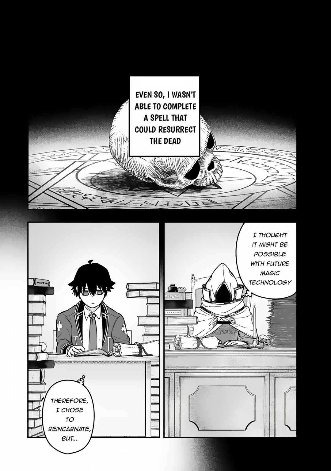 Gomi Ika da to Tsuihou Sareta Shiyounin, Jitsu wa Zense Kenja desu ~Shijou Saikyou no Kenja, Sekai Saikouhou no Gakuen ni Kayou~ Chapter 6.1 - Page 23