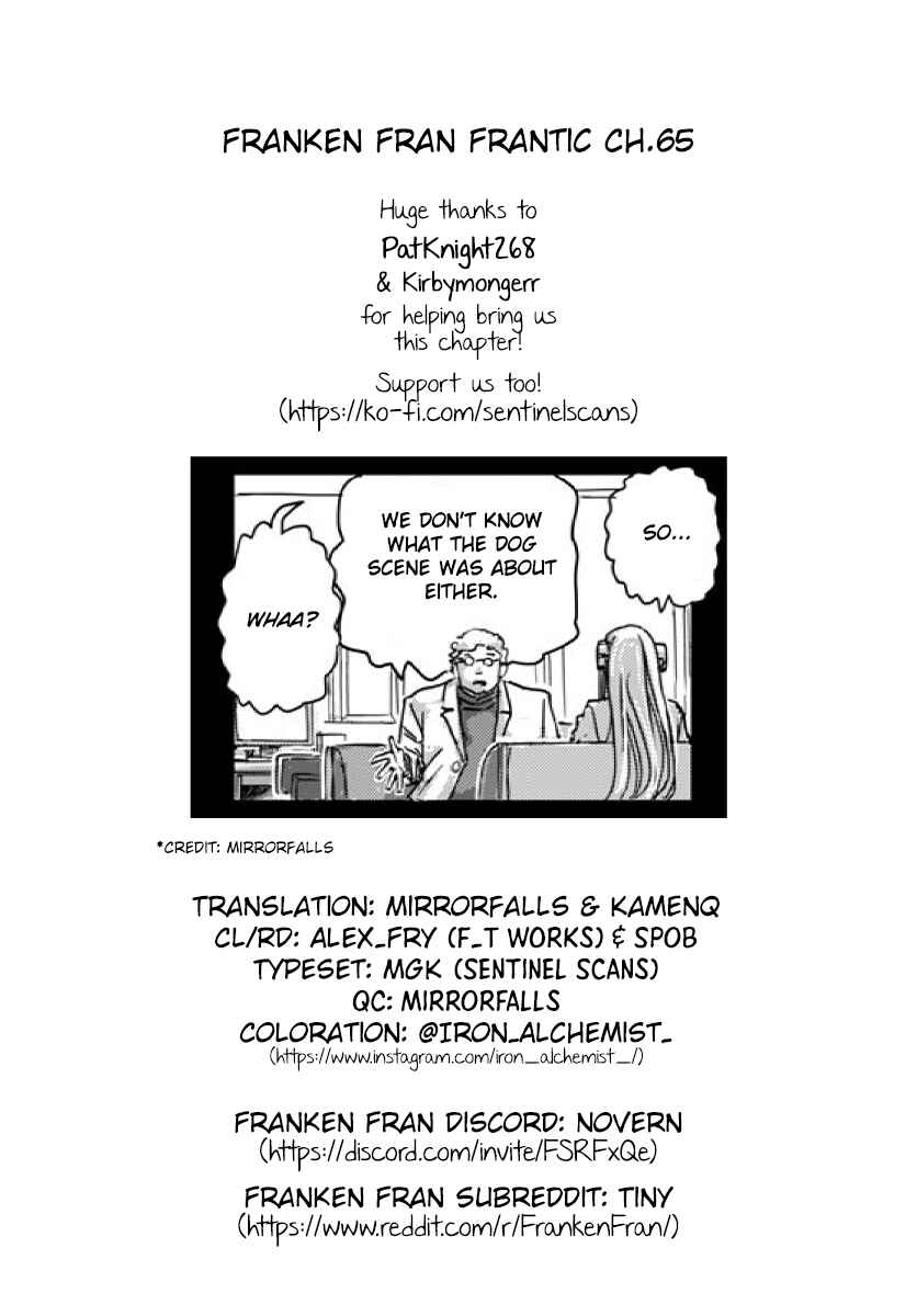 Franken Fran Frantic Chapter 65 - Page 24