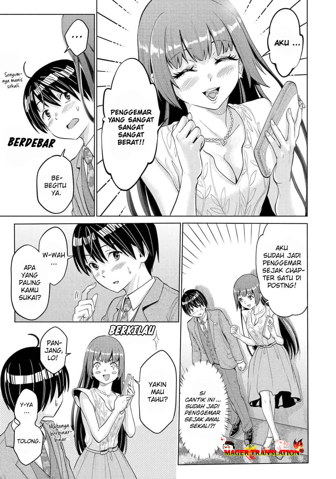 Koukousei WEB Sakka no Mote Seikatsu: "Anta ga Kami Sakka na Wakenai desho" to Boku o Futta Osananajimi ga Koukai Shiteru kedo Mou Osoi Chapter 3 - Page 12