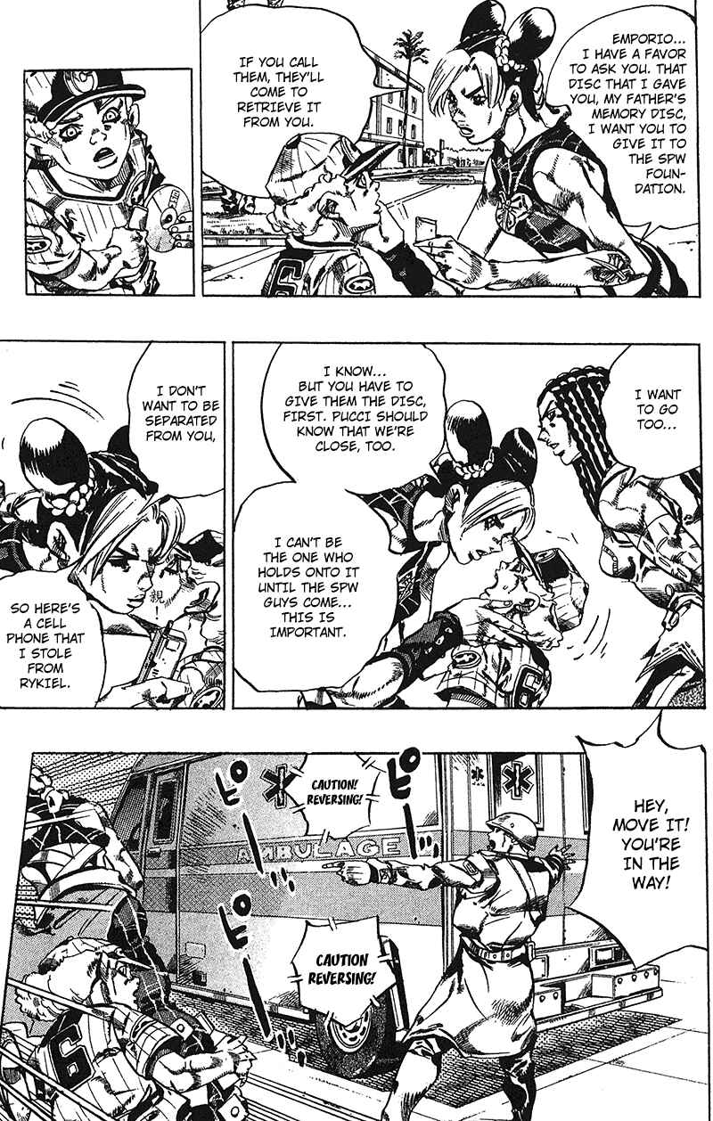 JoJo no Kimyou na Bouken: Part 6 - Stone Ocean Chapter 118 - Page 9
