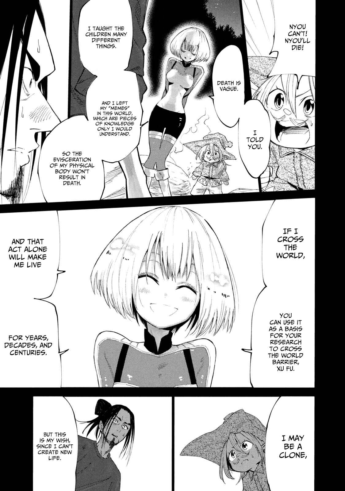 Mazumeshi Elf to Yuuboku gurashi Chapter 38.1 - Page 17