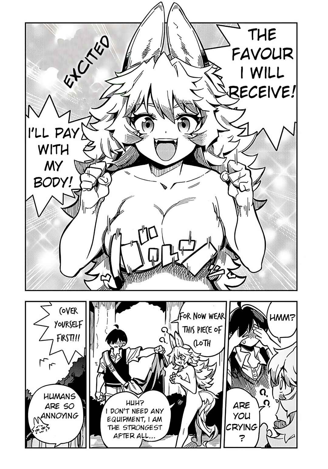 Monmusugo! ~Honnyaku Skill de Saikyou Monmusume to Isekai Seikatsu~ Chapter 1 - Page 46
