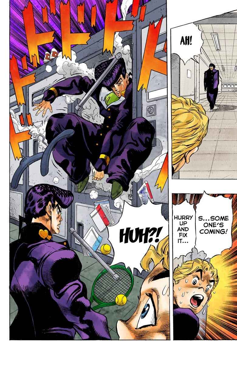 JoJo no Kimyou na Bouken: Part 4 - Diamond wa Kudakenai Color-ban Chapter 24 - Page 19