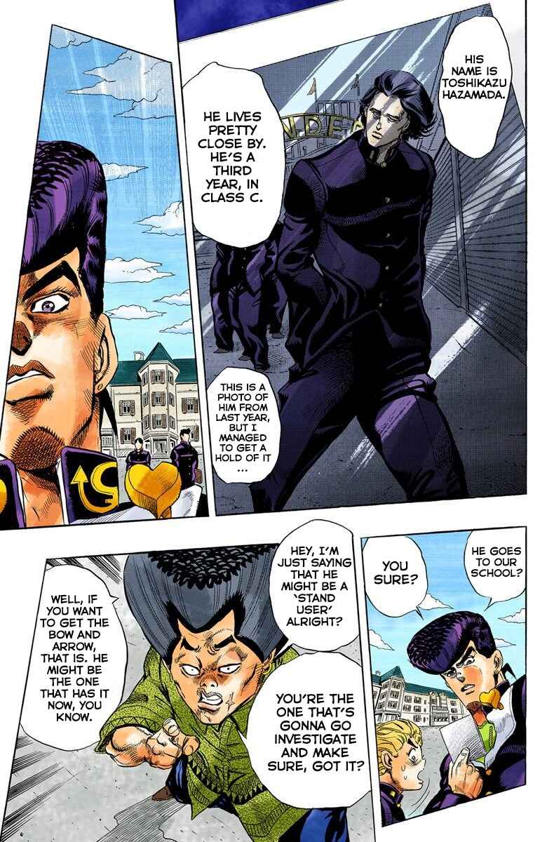 JoJo no Kimyou na Bouken: Part 4 - Diamond wa Kudakenai Color-ban Chapter 24 - Page 6
